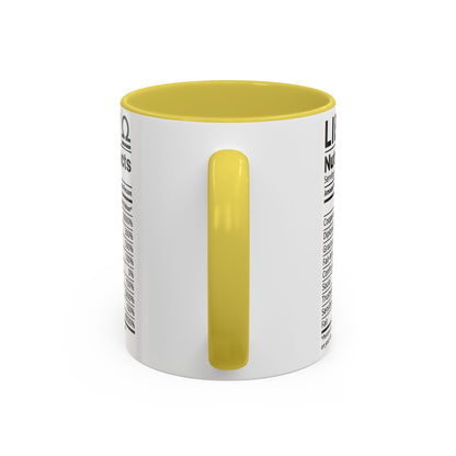 Zodiac Libra Mug - Nutrition Facts Design, Astrology Gift, Coffee Lover, Personalized Birthday Present, Horoscope Décor