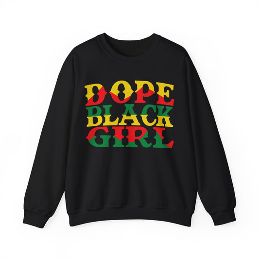 DOPE BLACK GIRL Crewneck Sweatshirt