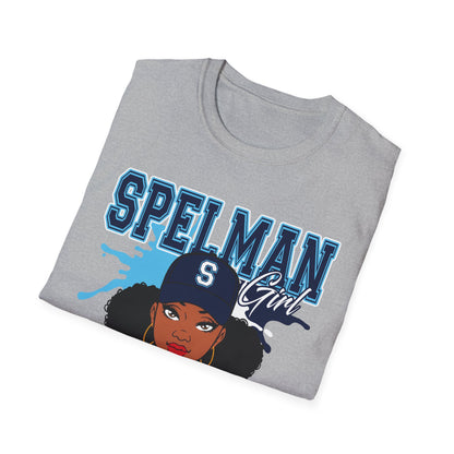 SC Jaguars: Spelman College Girl Unisex Softstyle T-Shirt