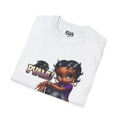 PVAMU Panthers: Prairie View Betty Boop Unisex Softstyle T-Shirt