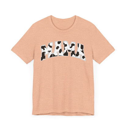 Cow Print Mama Unisex Jersey Short Sleeve Tee