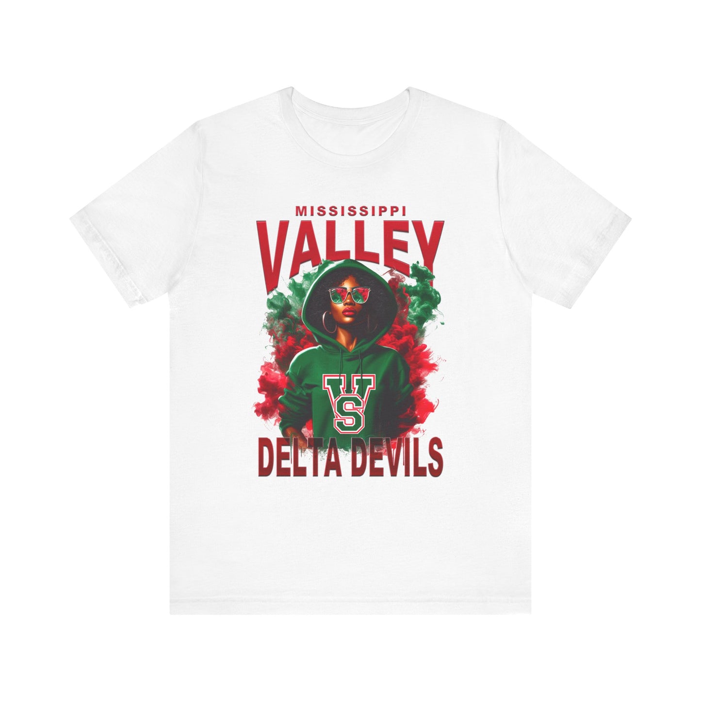 Mississippi Valley Delta Devils Unisex Jersey Short Sleeve Tee