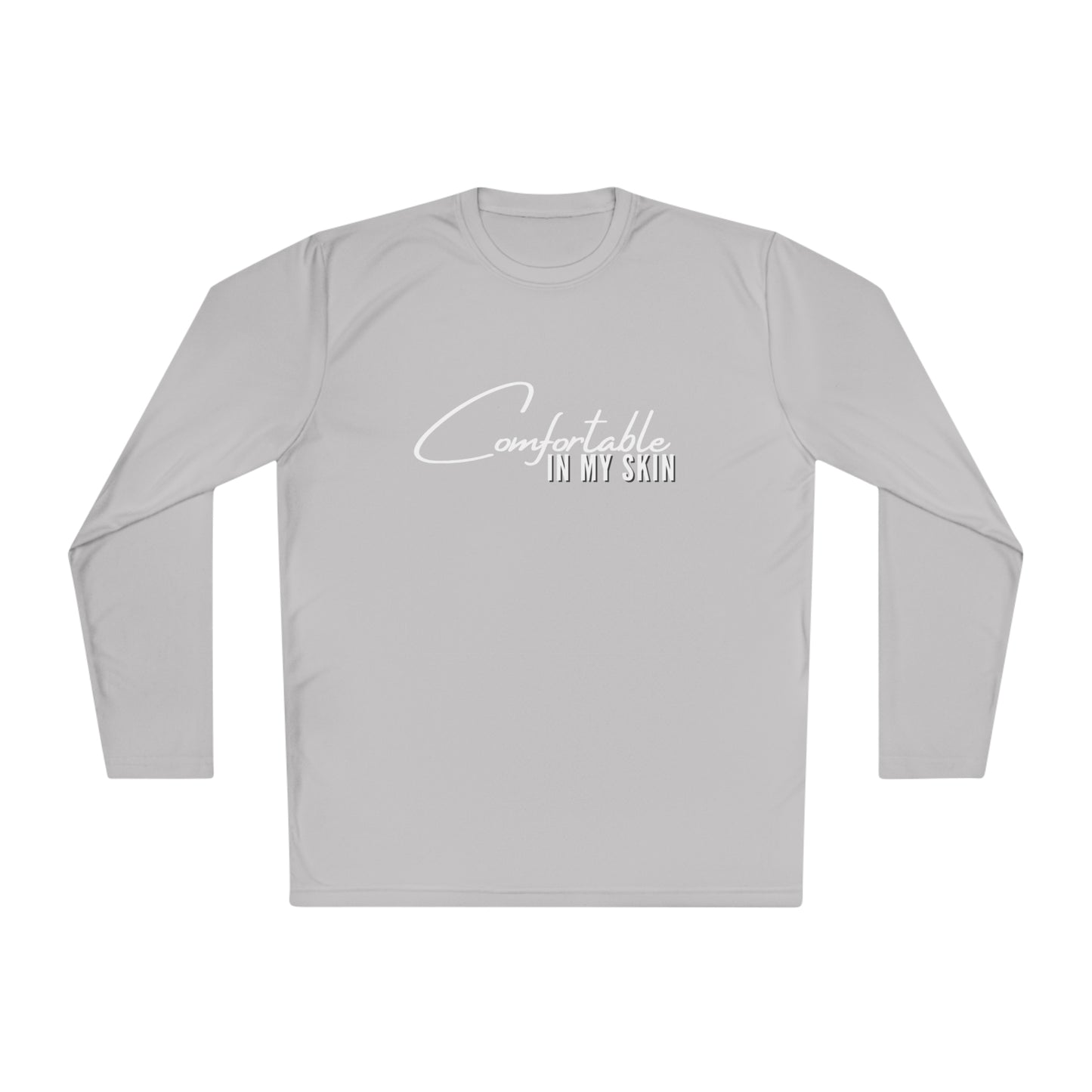 Comfortable in my Skin Unisex Lightweight Long Sleeve Tee