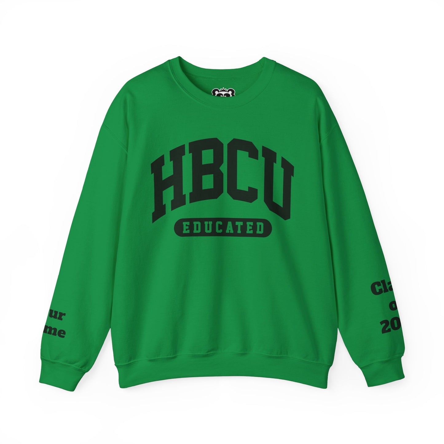 Custom Personalized HBCU Educated Unisex Heavy Blend™ Crewneck Sweatshirt gift for Students and Alumni