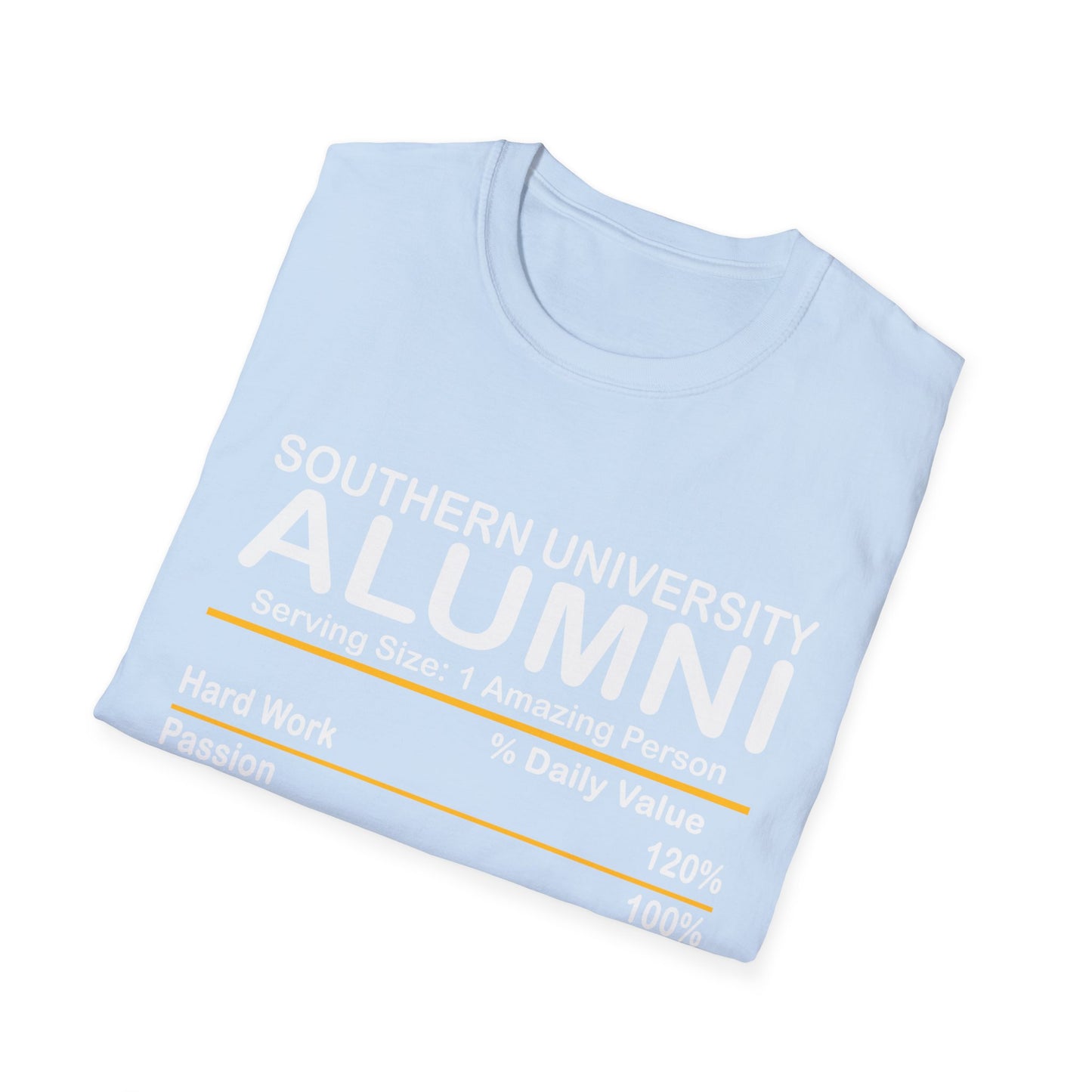 SU Jaguars Alumni: Southern University Jaguars Unisex Softstyle T-Shirt