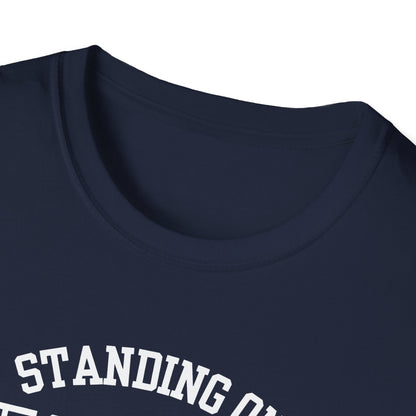 HU Bison: Howard University Standing on Business Unisex Softstyle T-Shirt