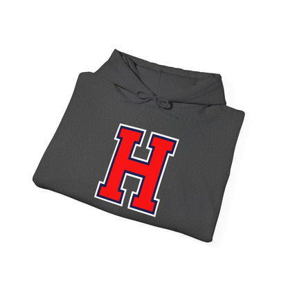 Howard University Bison Vintage H Unisex Heavy Blend™ Hooded Sweatshirt