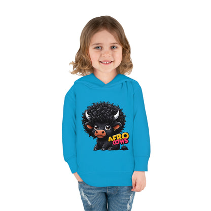 Afro Cows Toddler Pullover Fleece Hoodie