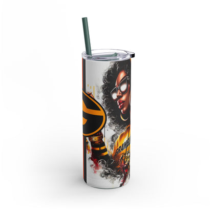 GSU Tigers: Grambling State University Tigers Skinny Matte Tumbler, 20oz