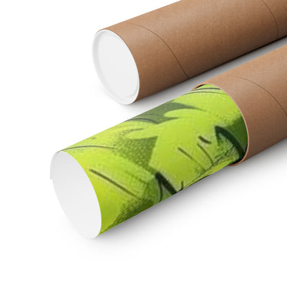 Tropical Parrot Matte Poster — Vibrant Tropical Bird Wall Art
