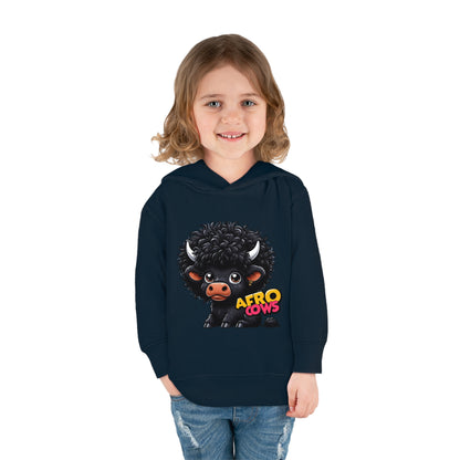 Afro Cows Toddler Pullover Fleece Hoodie