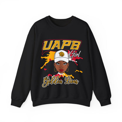 UAPB Golden Lions:Arkansas-Pine Bluff Golden Lions Unisex Heavy Blend™ Crewneck Sweatshirt