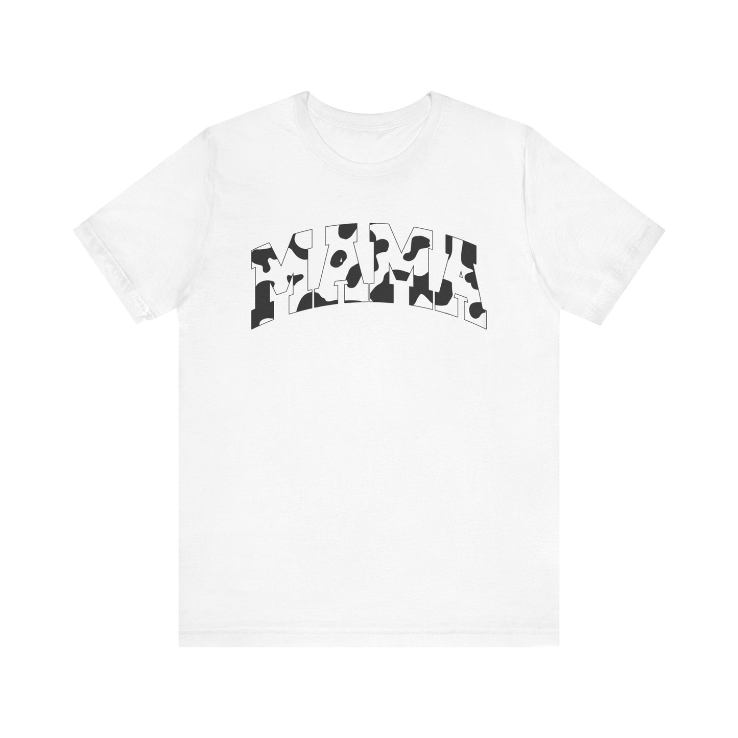 Cow Print Mama Unisex Jersey Short Sleeve Tee