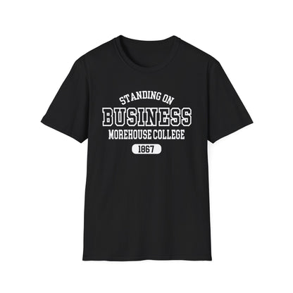 Morehouse College Standing On Business Unisex Softstyle T-Shirt