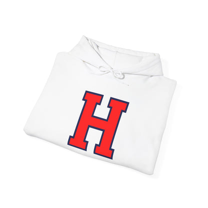 Howard University Bison Vintage H Unisex Heavy Blend™ Hooded Sweatshirt