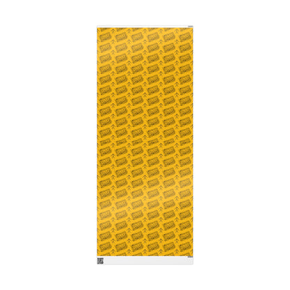 Handy Man Yellow Father's Day Dad Gift Wrapping Papers for Him from Her for any Occasion