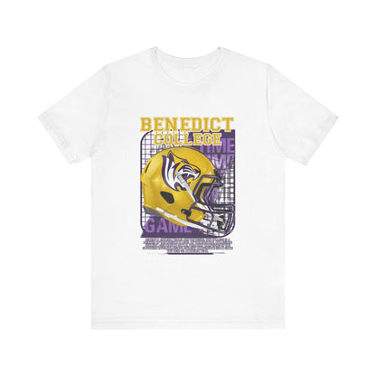 BC Tigers: Benedict College Tiger Football - Unisex Jersey Short Sleeve Tee Express Delivery available