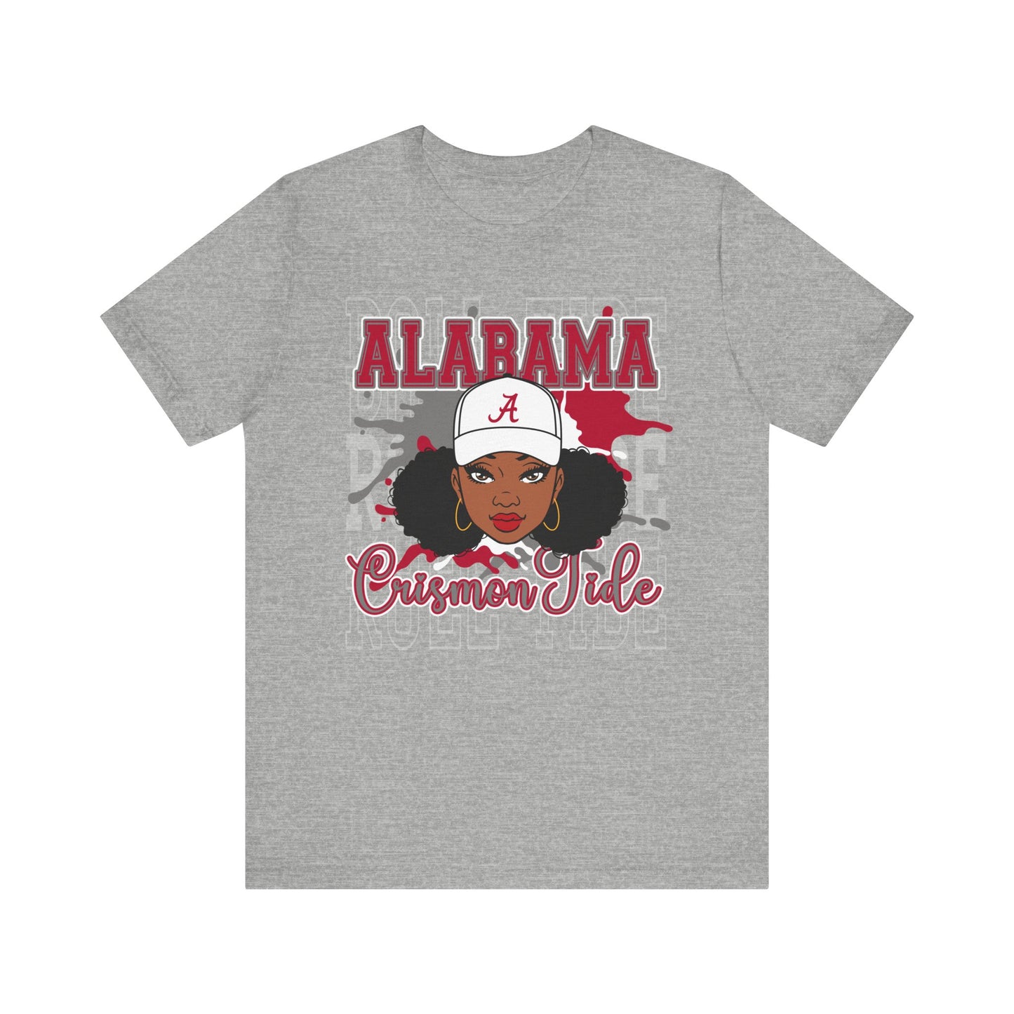 Alabama University Roll Tide Unisex Jersey Short Sleeve Tee