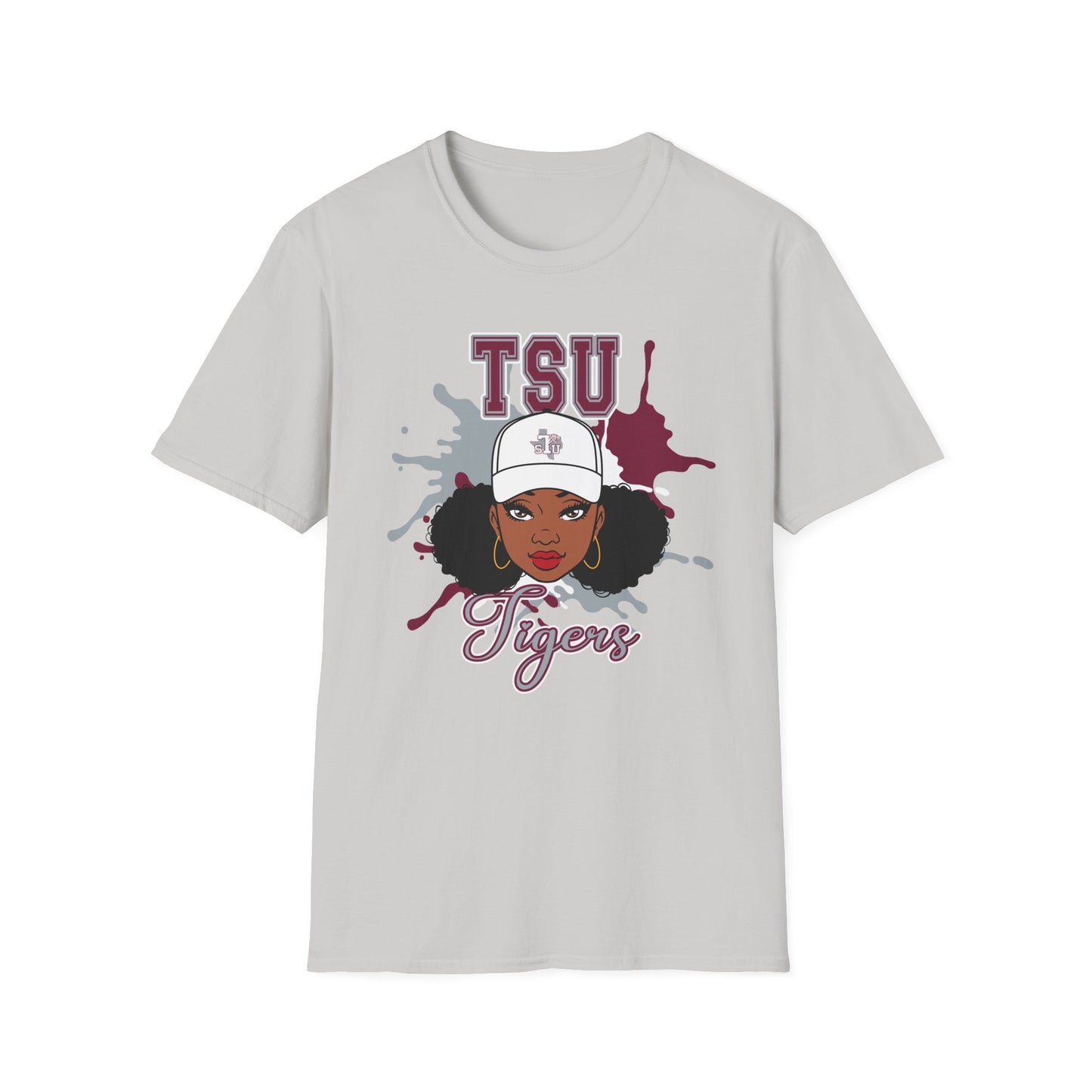 TSU Tigers: Texas Southern University Tigers Unisex Softstyle T-Shirt