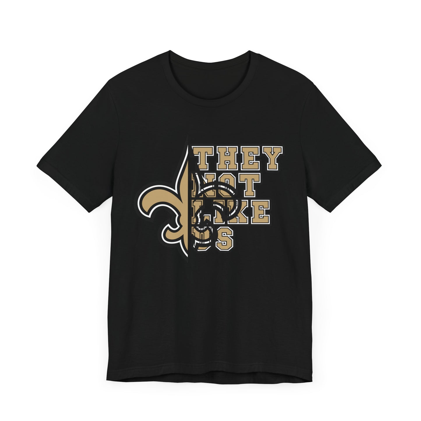 New Orleans Saints They Not Like Us Unisex Jersey Short Sleeve Tee