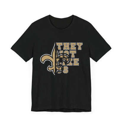 New Orleans Saints They Not Like Us Unisex Jersey Short Sleeve Tee