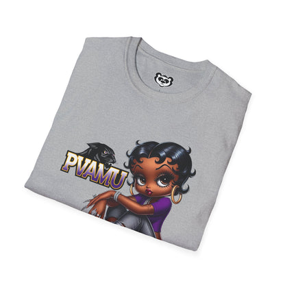 PVAMU Panthers: Prairie View Betty Boop Unisex Softstyle T-Shirt