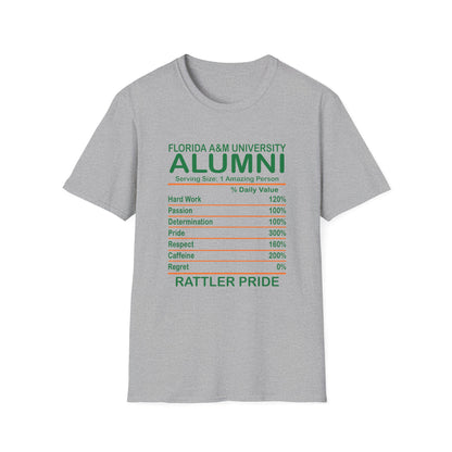 FAMU Rattlers: Florida A&M University Rattlers Alumni Unisex Softstyle T-Shirt