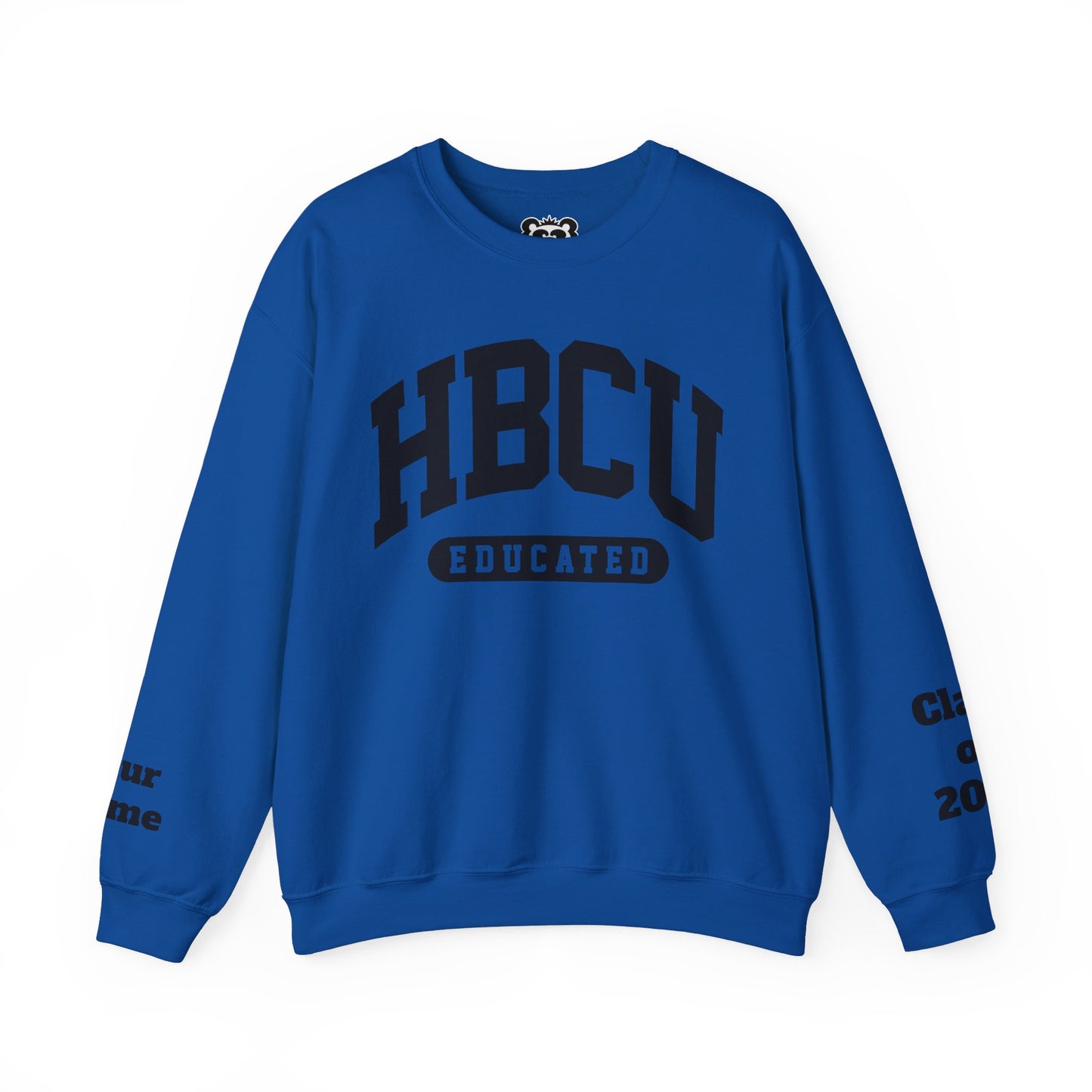 Custom Personalized HBCU Educated Unisex Heavy Blend™ Crewneck Sweatshirt gift for Students and Alumni