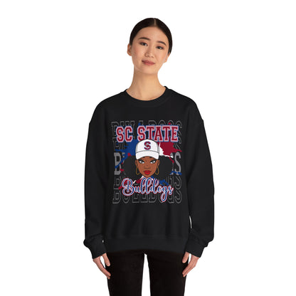 SC State Bulldogs: South Carolina State Bulldogs and Lady Bulldogs  Unisex Heavy Blend™ Crewneck Sweatshirt