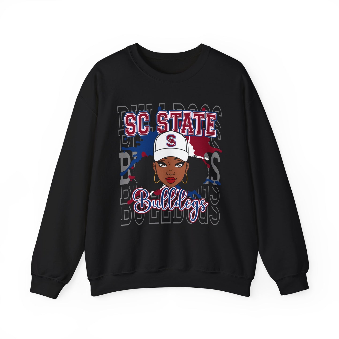 SC State Bulldogs: South Carolina State Bulldogs and Lady Bulldogs  Unisex Heavy Blend™ Crewneck Sweatshirt