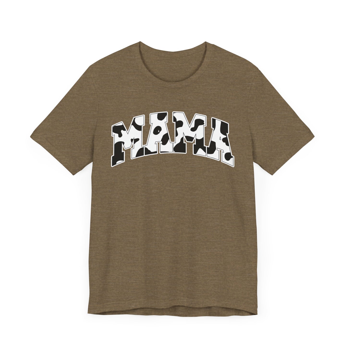 Cow Print Mama Unisex Jersey Short Sleeve Tee