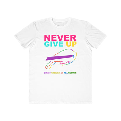 Buffalo Bills  Never Give Up Cancer Awareness Tee