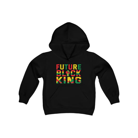 FUTURE BLACK KING Youth Heavy Blend Hooded Sweatshirt