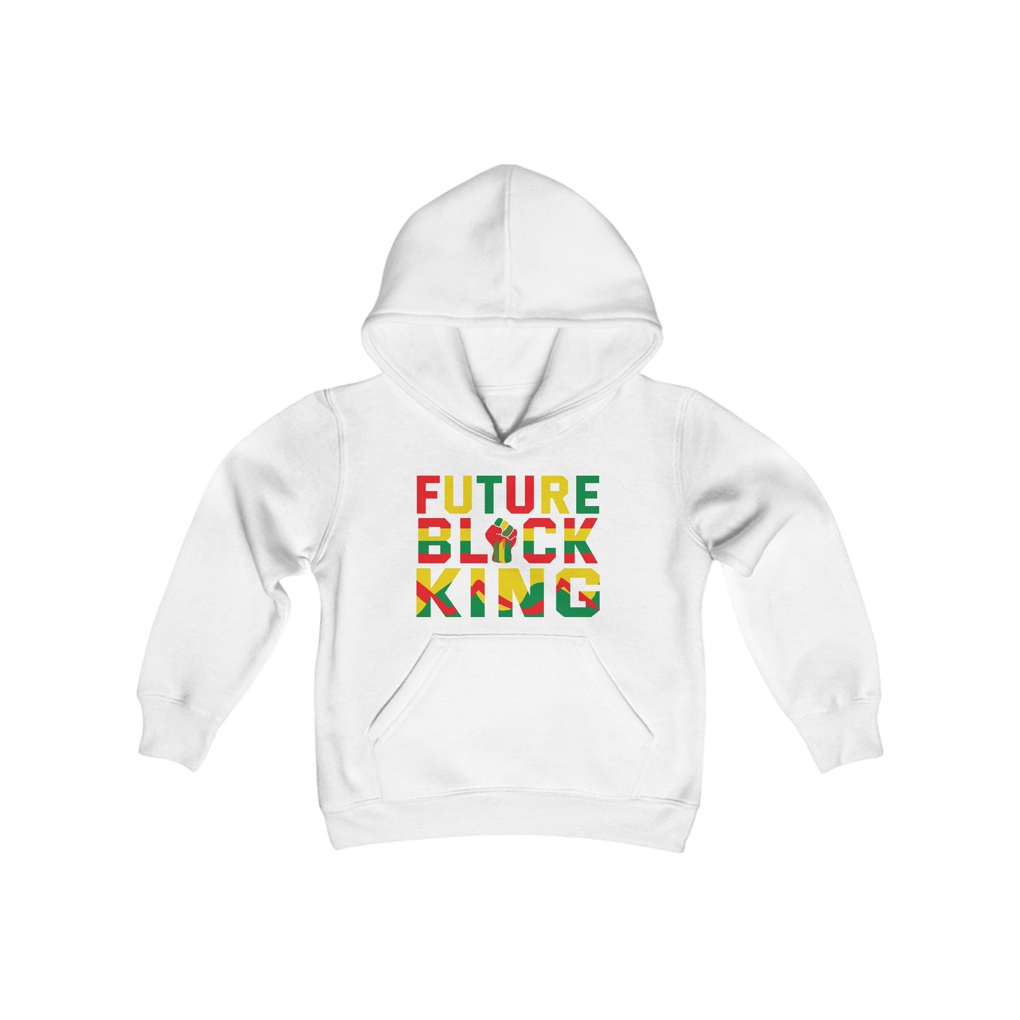 FUTURE BLACK KING Youth Heavy Blend Hooded Sweatshirt