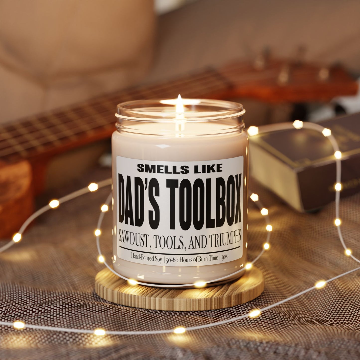 Funny Gift for Dad, Smells like Dad's Toolbox Soy Candle, Father's Day Gift, Birthday Gift for Dad