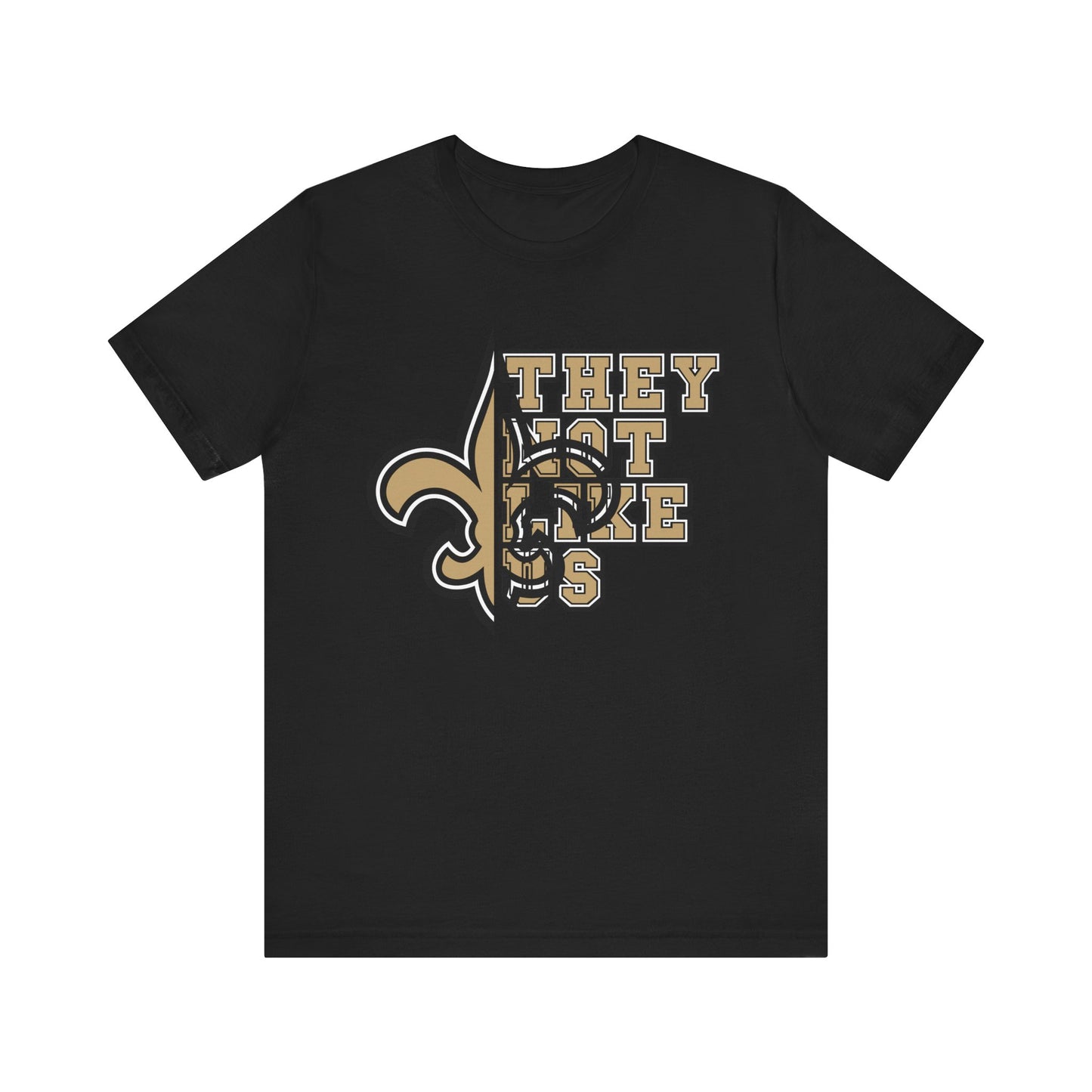 New Orleans Saints They Not Like Us Unisex Jersey Short Sleeve Tee