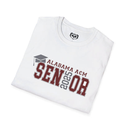 AAMU Bulldogs: Alabama A&M University Senior 2025 Unisex Softstyle T-Shirt