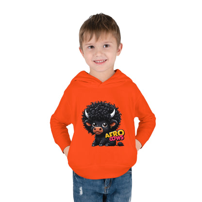 Afro Cows Toddler Pullover Fleece Hoodie