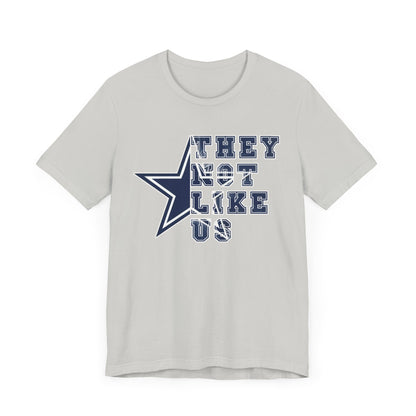 Dallas Cowboys They Not Like Us Unisex Jersey Short Sleeve Tee