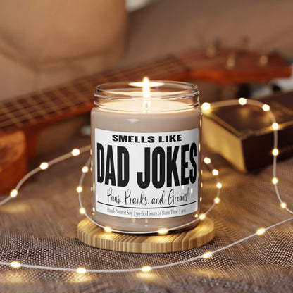 Copy of Funny Gift for Dad, Smells like Dad's Jokes Soy Candle, Father's Day Gift, Birthday Gift for Dad