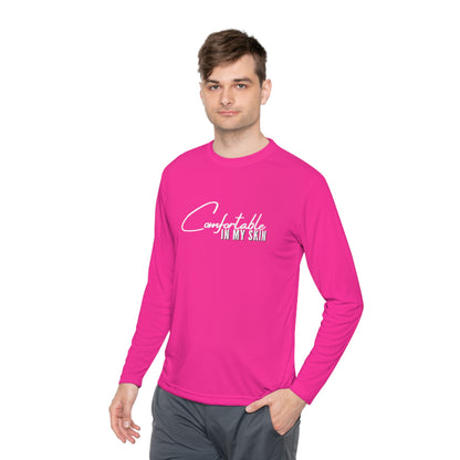 Comfortable in my Skin Unisex Lightweight Long Sleeve Tee