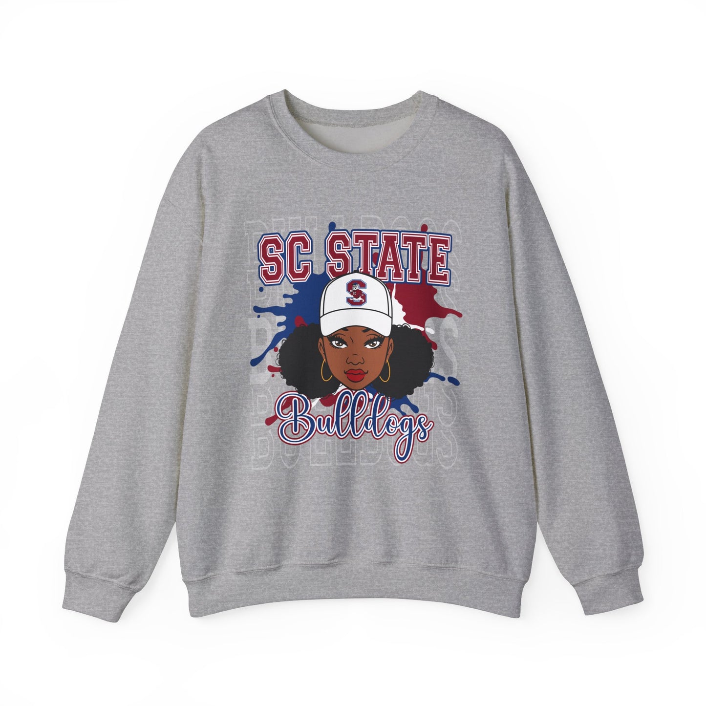 SC State Bulldogs: South Carolina State Bulldogs and Lady Bulldogs  Unisex Heavy Blend™ Crewneck Sweatshirt