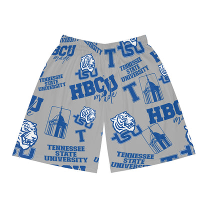 TN State Tigers HBCU All over print Basketball Shorts TSU Tennessee State gift for students and alumni