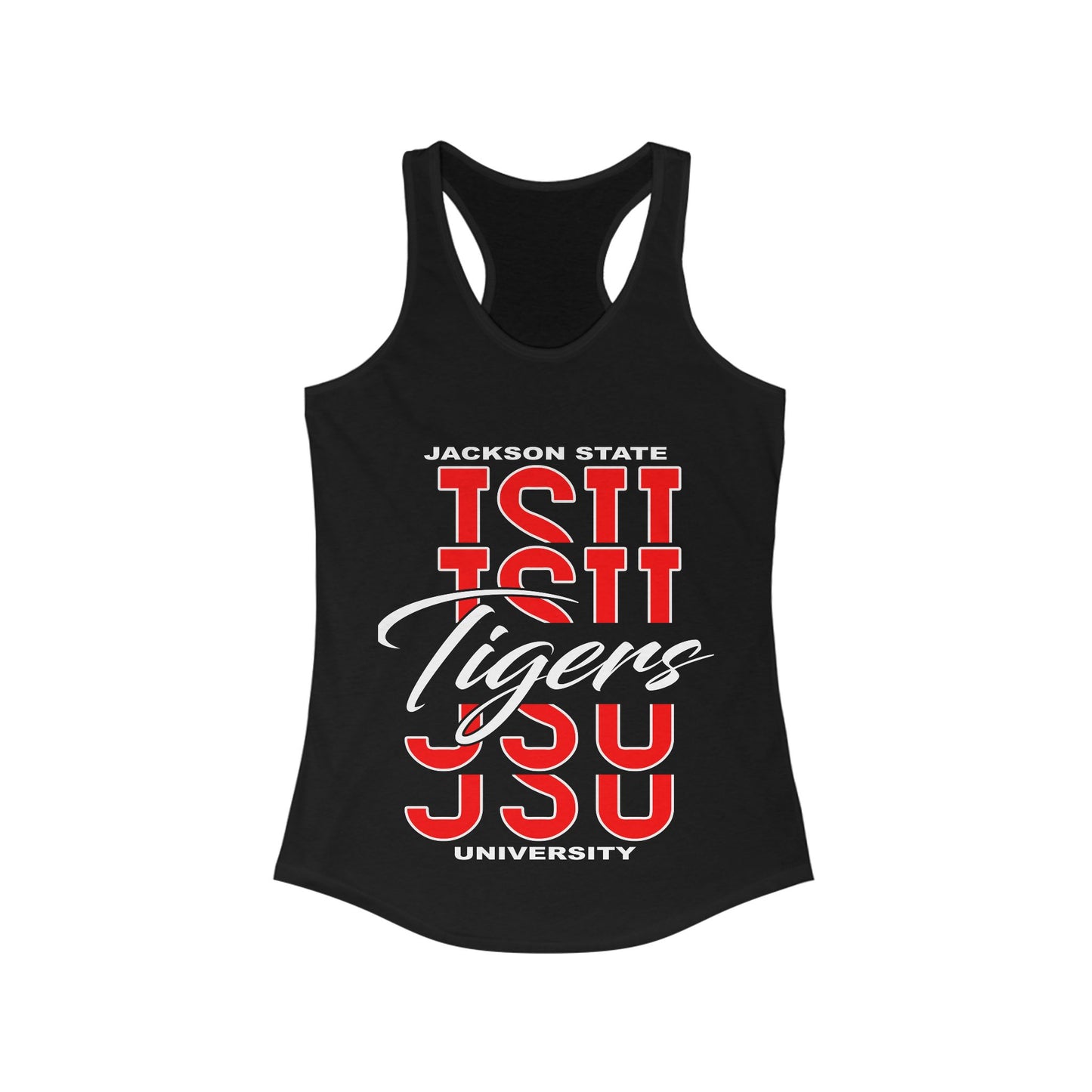 JSU Tigers Women's Ideal Racerback Tank