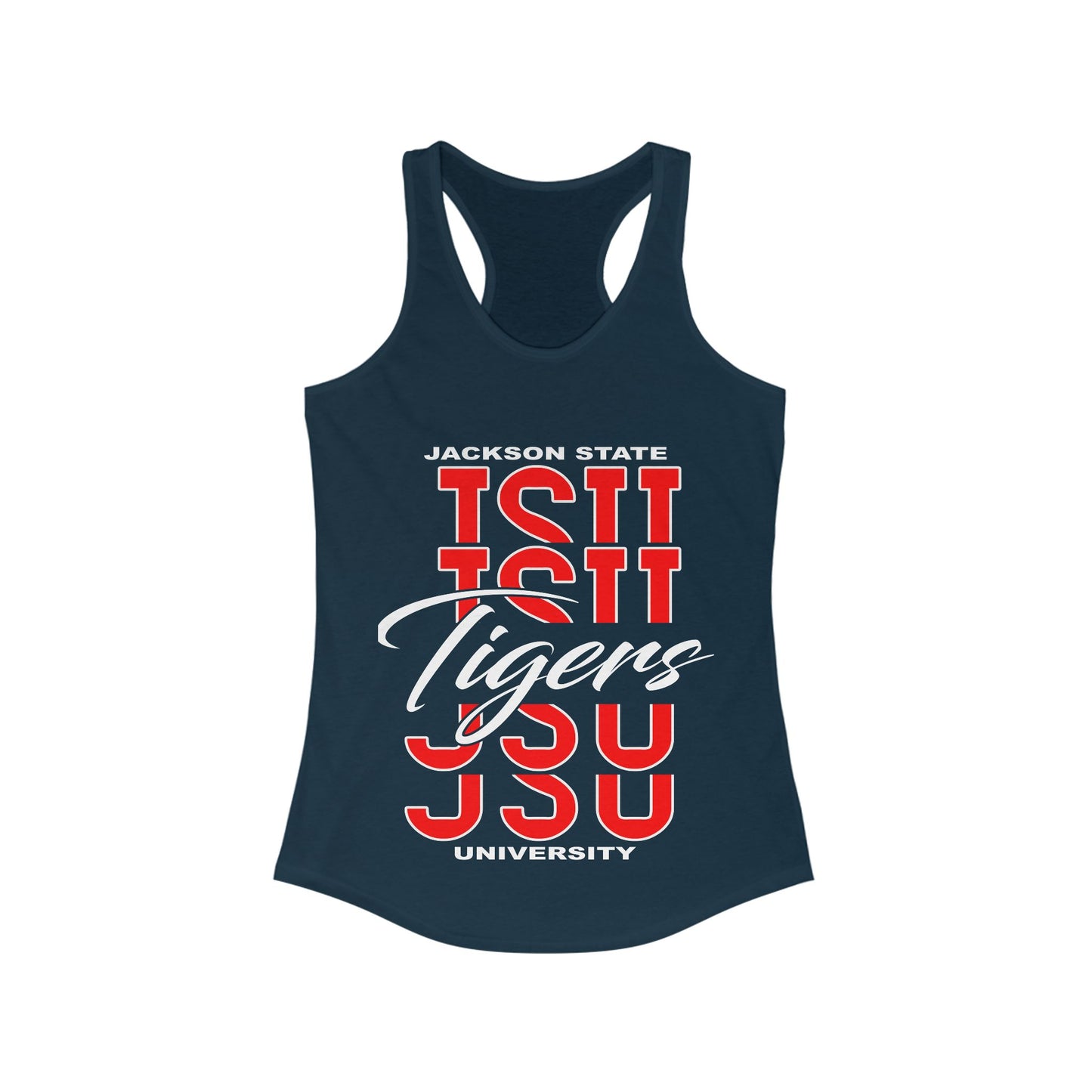 JSU Tigers Women's Ideal Racerback Tank