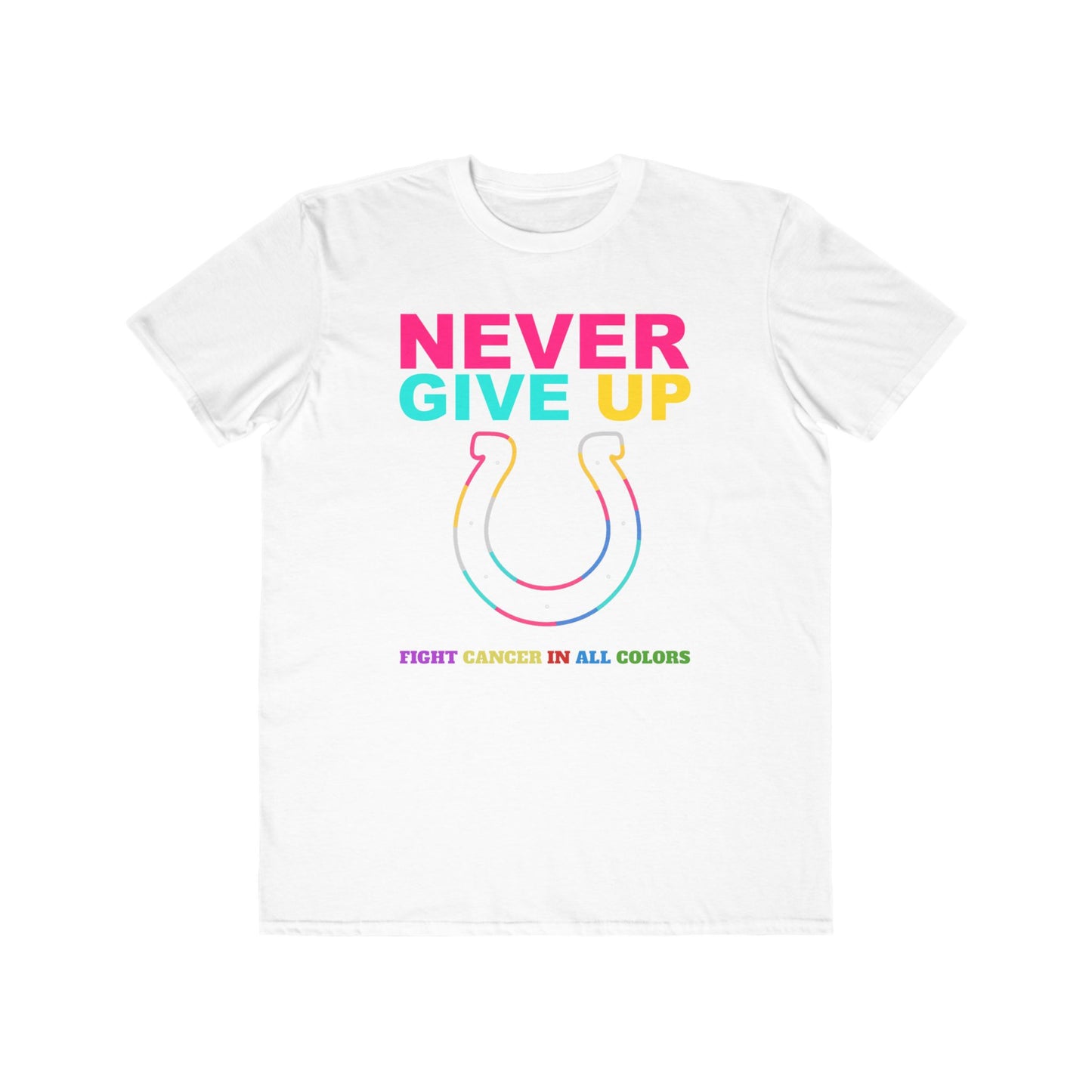 Indianapolis  Never Give Up Cancer Awareness Tee
