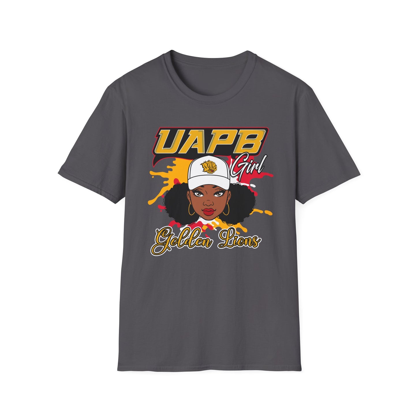 UAPB Golden Lions: Arkansas-Pine Bluff Golden Lions Unisex Softstyle T-Shirt