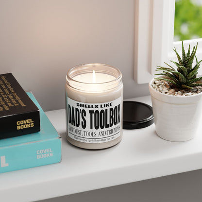 Funny Gift for Dad, Smells like Dad's Toolbox Soy Candle, Father's Day Gift, Birthday Gift for Dad