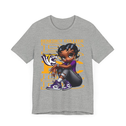 BC Tigers: Benedict College Sneakerhead Betty Boop Unisex Jersey Short Sleeve Tee Gift for Student and Alumni