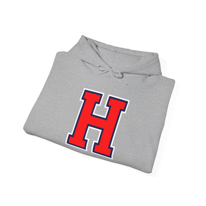 Howard University Bison Vintage H Unisex Heavy Blend™ Hooded Sweatshirt